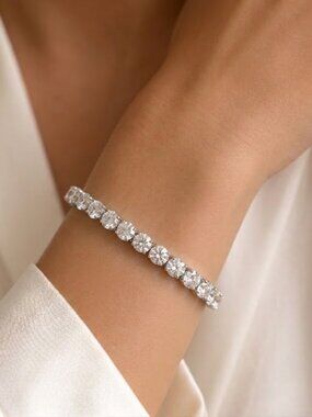 5mm CZ Tennis Bracelet 7" 🆕
